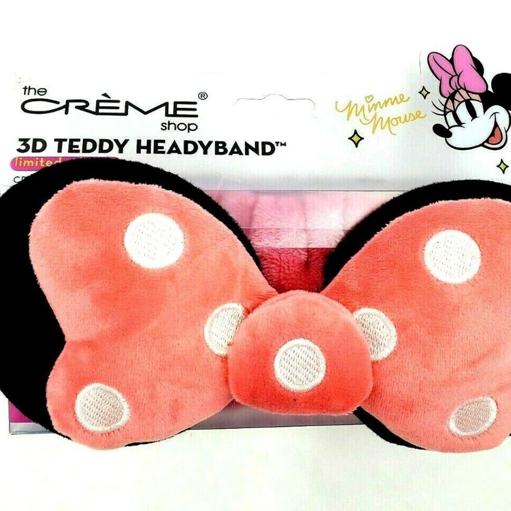 NEW- Minnie Mouse Spa Headband